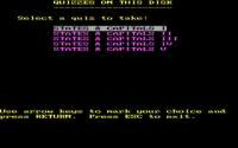 States and Capitals - game cover