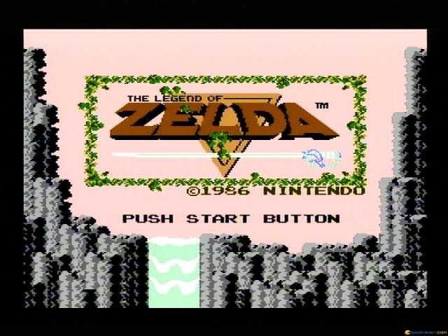 The Legend of Zelda - title cover