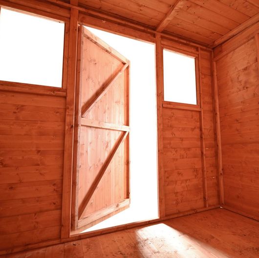 Wooden Shed Workshop Pent Model C