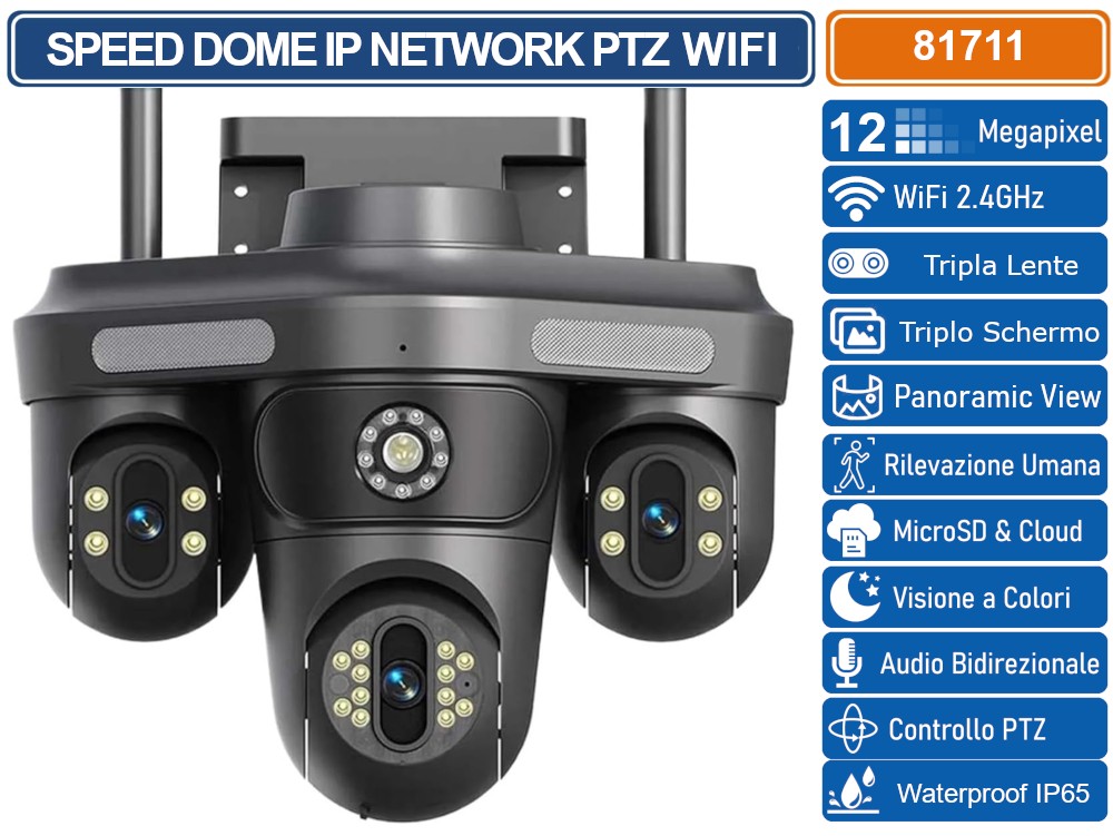 Reolink - Go Series G430 Cupola Telecamera di sicurezza IP Esterno 2560
