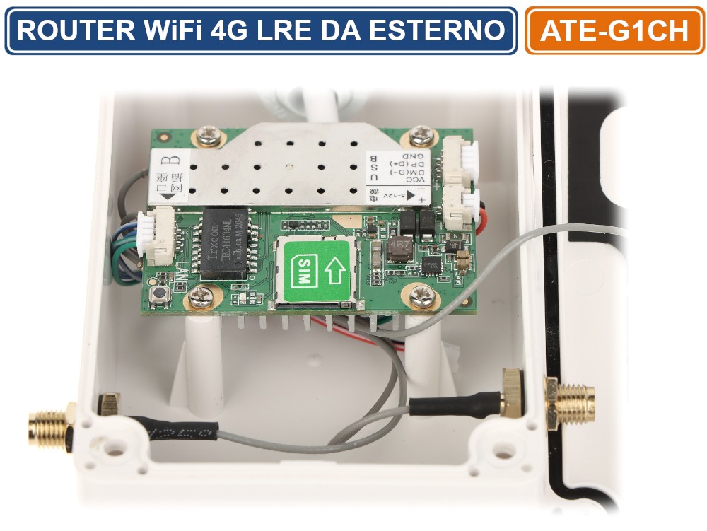 ATEG1CH MODEM ROUTER WIRELESS 4G LTE 2.4GHZ 150MBPS 2