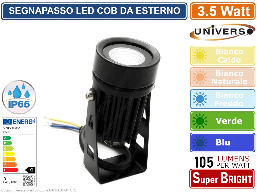 Faro LED Orientabile 15W, IP65 Impermeabile, Dimmerabile, 1120lm, 3000K Luce Calda, Braccio 52cm, Per Esterni E Vetrine