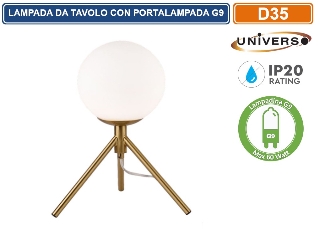 Paralume Sfera Trasparente Con Attacco G9 - Diametro 120 Mm, Per Lampadari E Plafoniere, Design Moderno