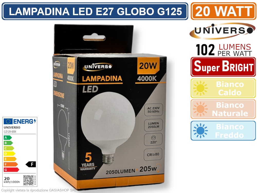 Lampadina LED E27 Spettro di crescita delle piante da 20 W Luce bianca calda per serra da giardino interna | Leroy Merlin