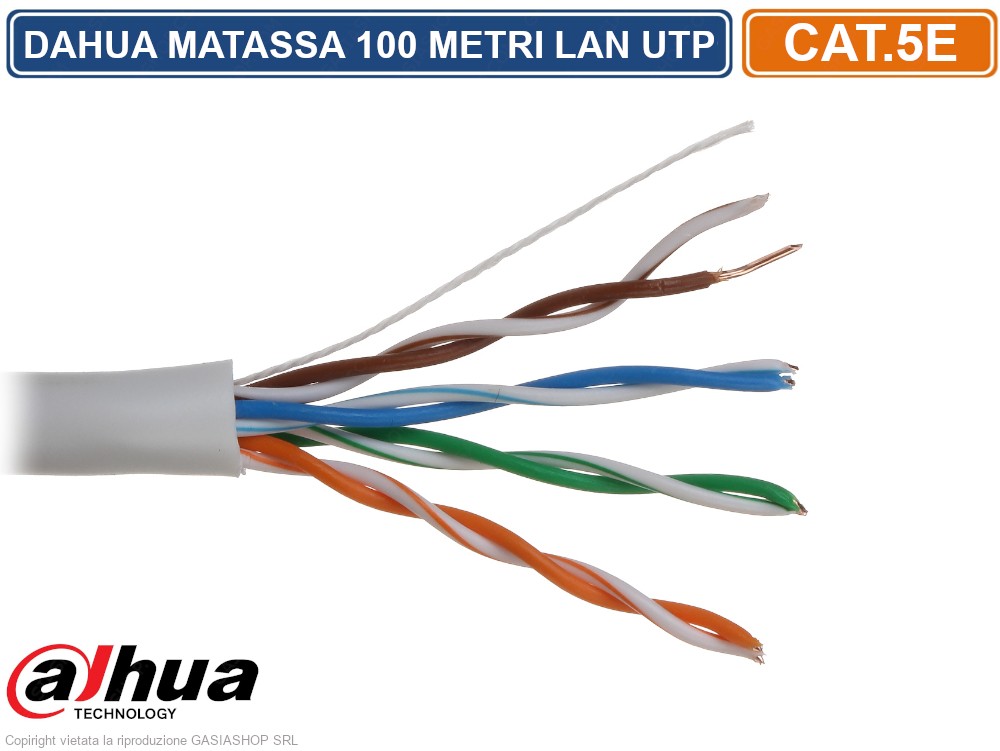 Cavo Rete UTP CAT6 100mt Grigio - Cavo Gigabit 10/100/1000 Mbps, Per Internet, CCTV, PS4, PS5 - Foto 4