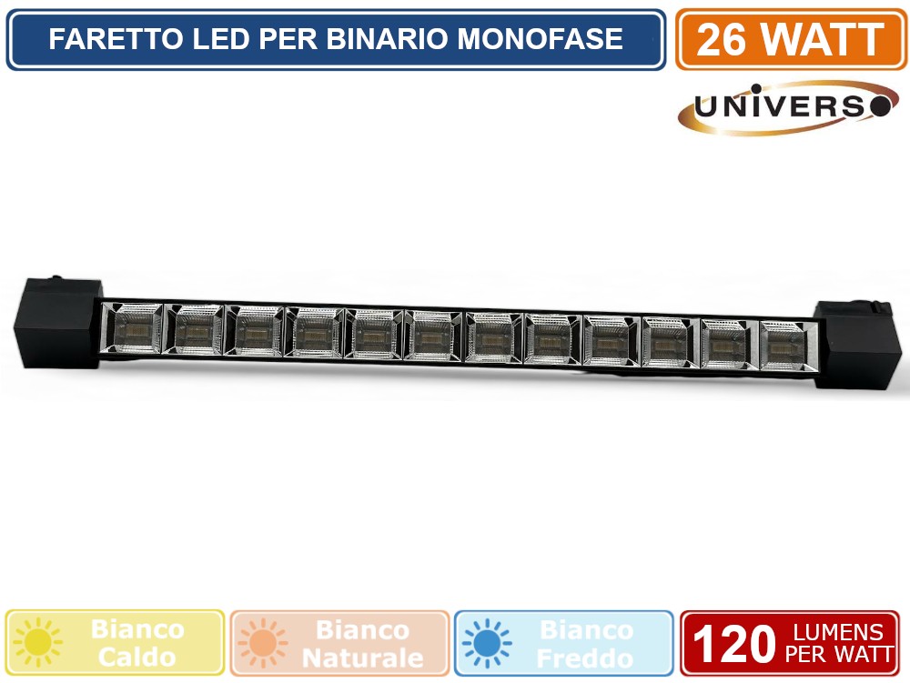 SLV Faretto PURI 2.0 CONE Per Binario A 3 Fasi - Girevole E Orientabile, Colore Nero - Design Industriale