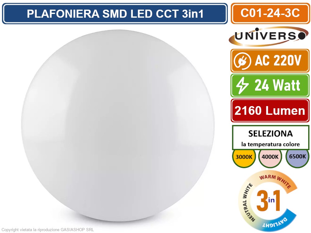 UNIVERSO Ricambio LED Universale per Plafoniere - Circolina | FindTheDeal