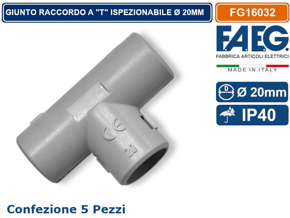 SENRISE, Connettore Da 2/5 C, 3 Vie Connettore Tubo A T Uguale