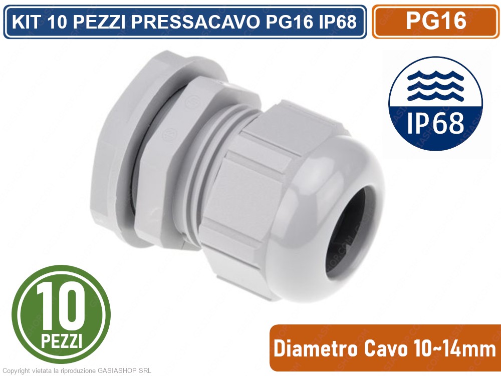 Scatole di giunzione impermeabili IP68 per esterni con 2 prese M20 da 5