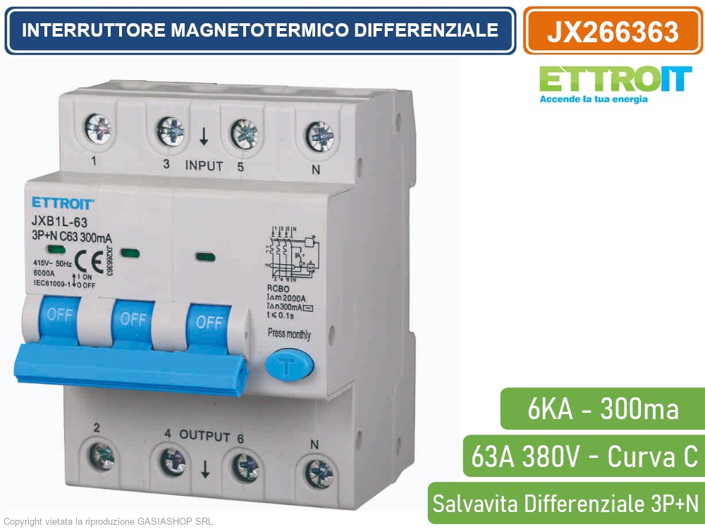 Interruttore Differenziale SCHELINGER 2P - 25A - 30mA - Tipo AC - Foto 9