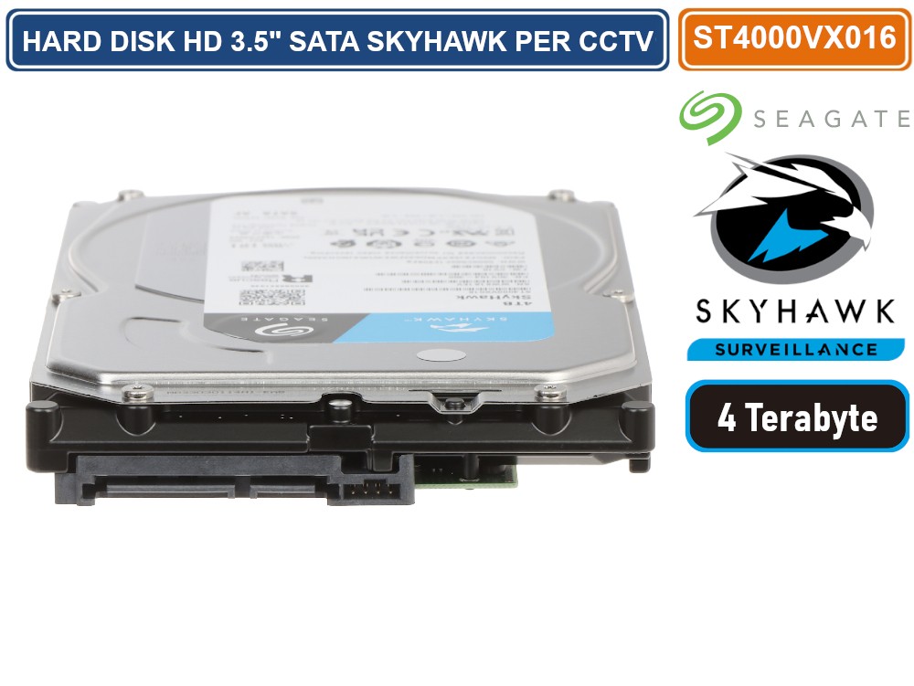 Gasiashop - ST4000VX016 - HARD DISK HD 3,5
