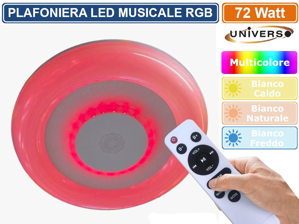 Plafoniera LED Da Soffitto Moderna 80W Effetto Cielo Stellato BTL-608