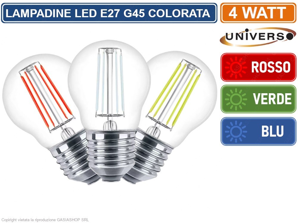 ZFQ Lampadine Colorate LED Viola, Lampadina E27 G45 2W, Mini Lampadine Colorate Lampada LED, Impermeabile per Interni ed Esterni, Decorazione per Feste Natale Halloween Matrimoni, Pacco Da 20