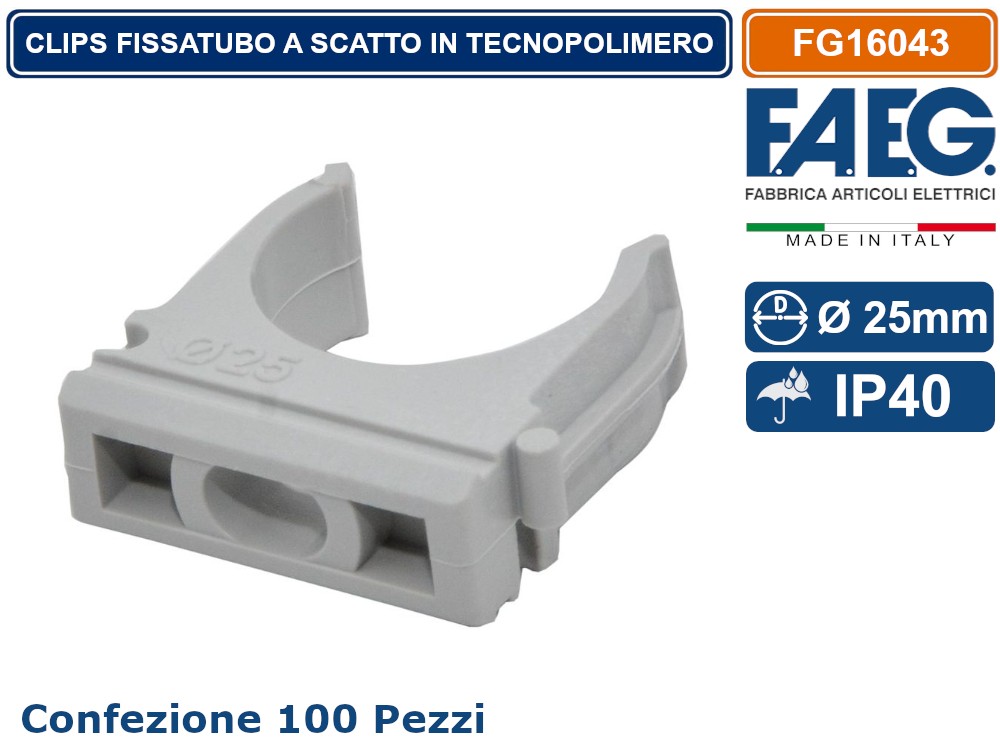 Poly Pool PP0308.12Q Set di 100 Fascette Fermacavi/Stringicavo, 2.5 mm x 100 mm, Diametro di