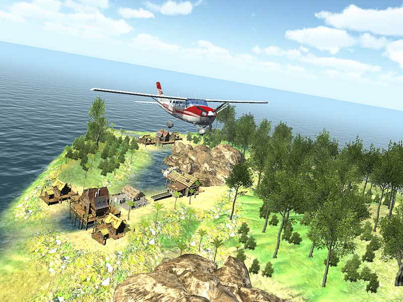 Picture of Island Flight Simulator Picture of Island Flight Simulator