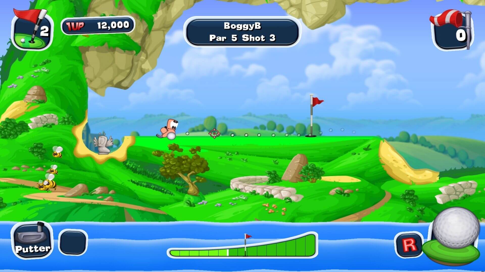 Picture of Worms Crazy Golf Picture of Worms Crazy Golf