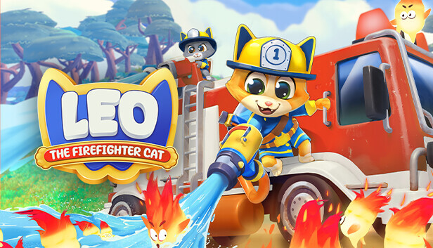 Picture of Leo: The Firefighter Cat