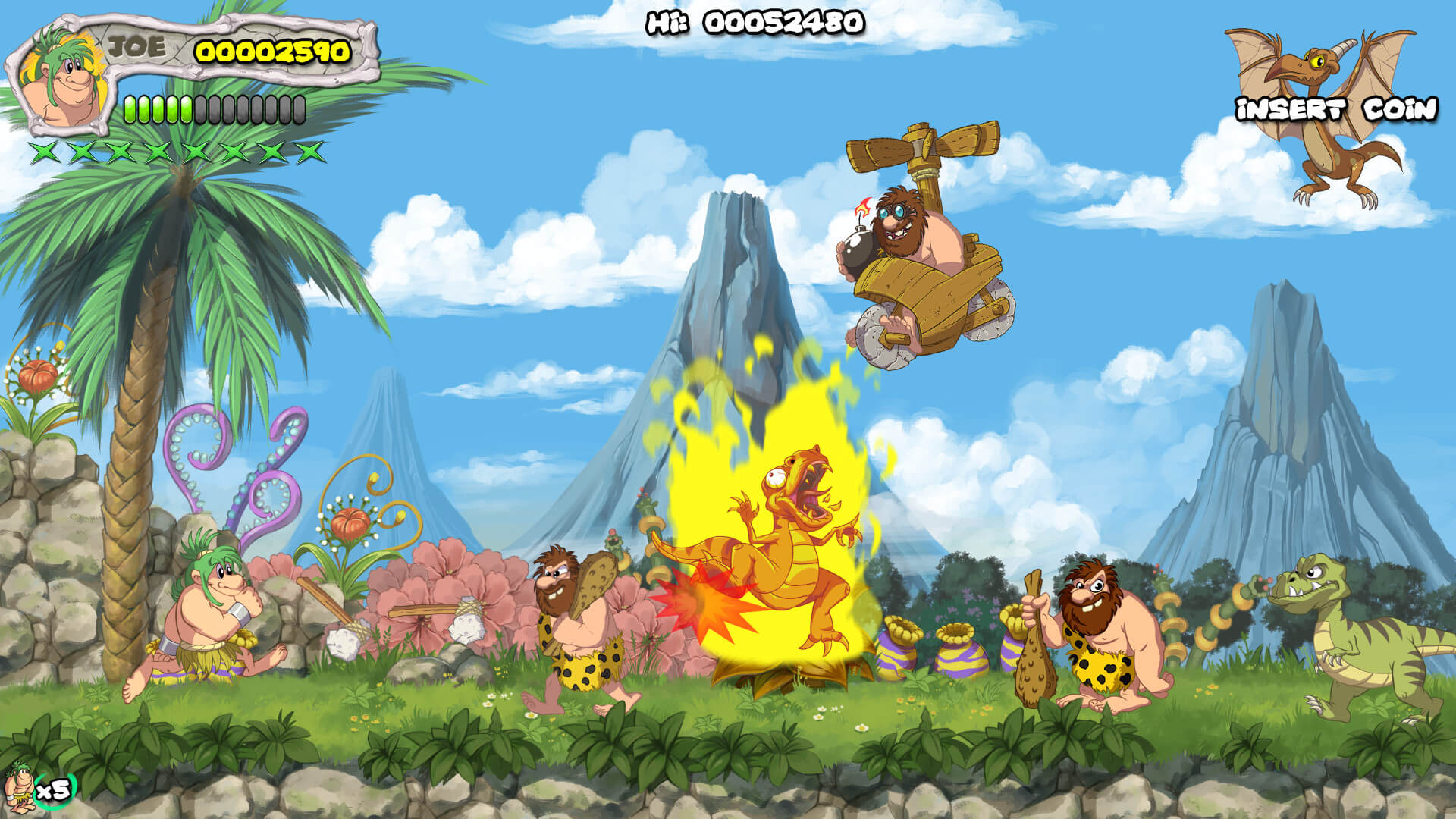 Picture of New Joe & Mac - Caveman Ninja Picture of New Joe & Mac - Caveman Ninja
