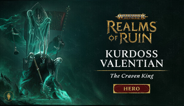 Picture of Warhammer Age of Sigmar: Realms of Ruin - Kurdoss Valentian, The Craven King