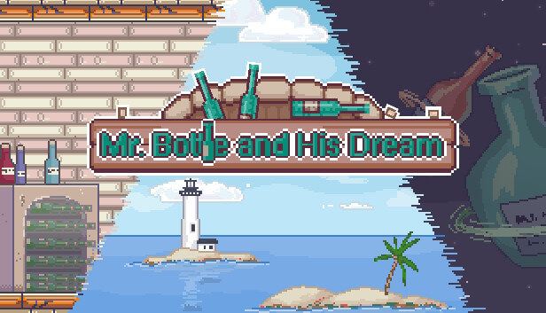Picture of Mr.Bottle and his dream