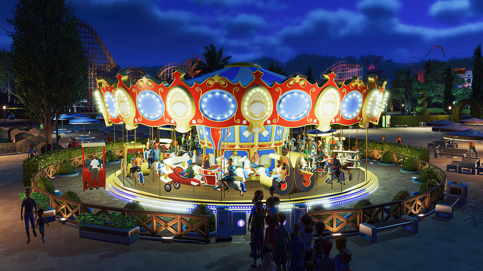 Picture of Planet Coaster 2: Vintage Funfair Ride Pack Picture of Planet Coaster 2: Vintage Funfair Ride Pack