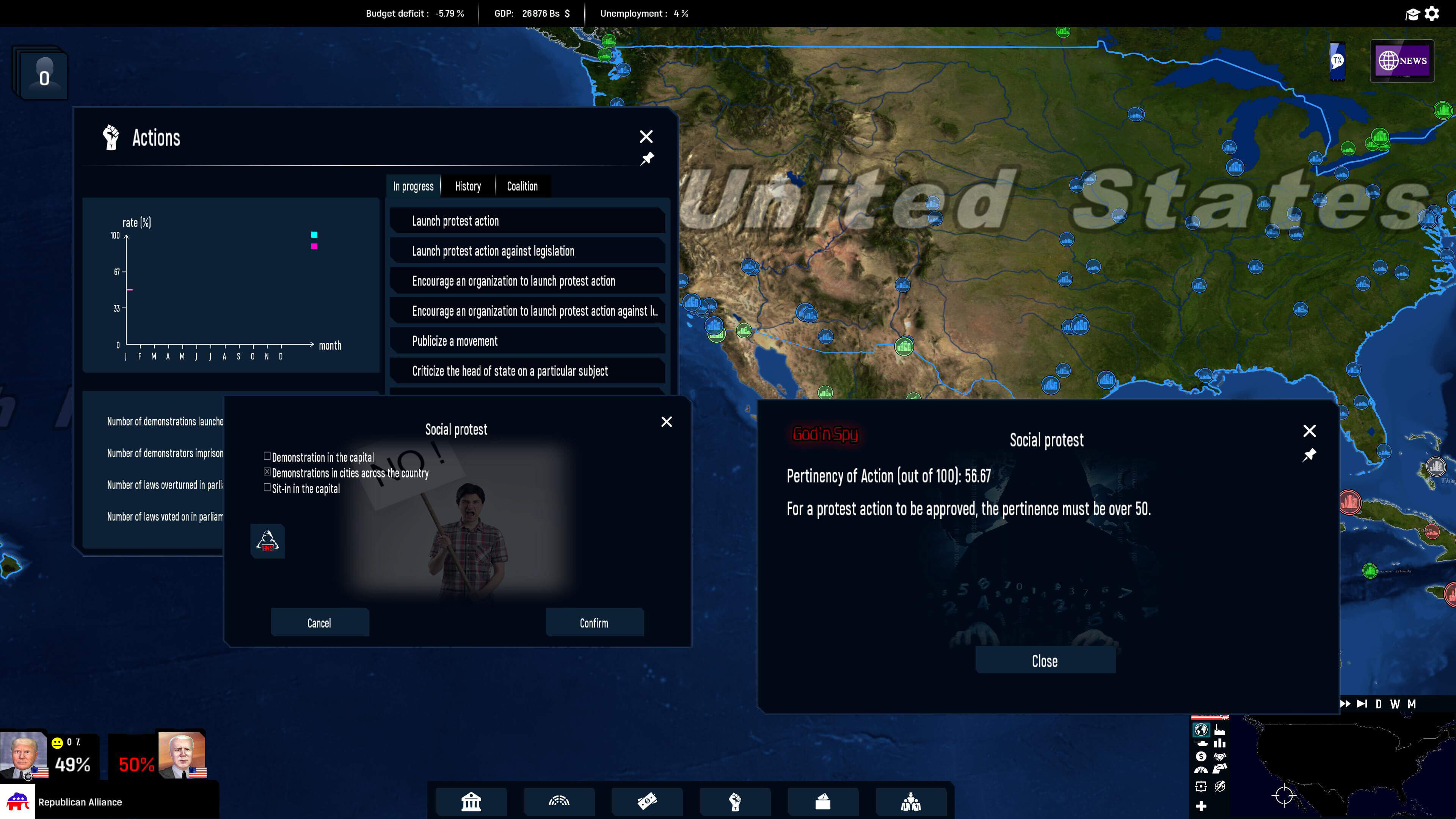 Picture of Geo-Political Simulator 5 - God'n Spy Add-on Picture of Geo-Political Simulator 5 - God'n Spy Add-on
