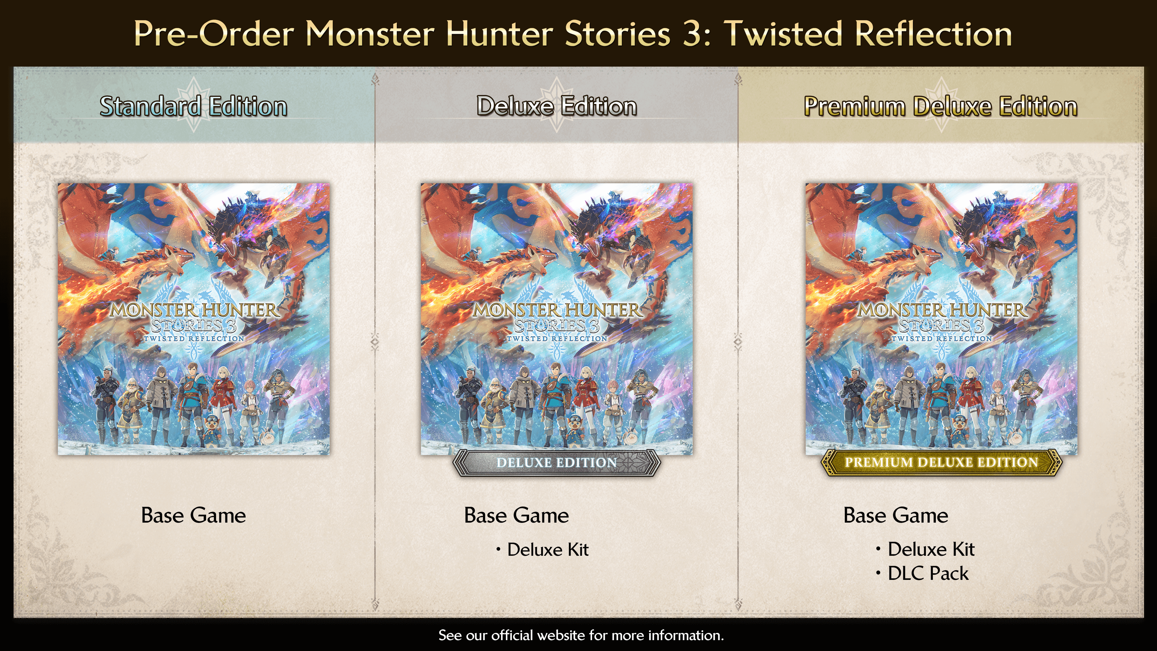 Picture of Monster Hunter Stories 3: Twisted Reflection Premium Deluxe Edition Picture of Monster Hunter Stories 3: Twisted Reflection Premium Deluxe Edition