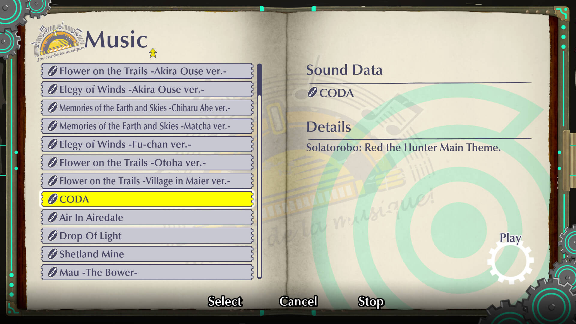Picture of Fuga: Melodies of Steel 3 - Solatorobo: Red the Hunter Sound Pack Picture of Fuga: Melodies of Steel 3 - Solatorobo: Red the Hunter Sound Pack