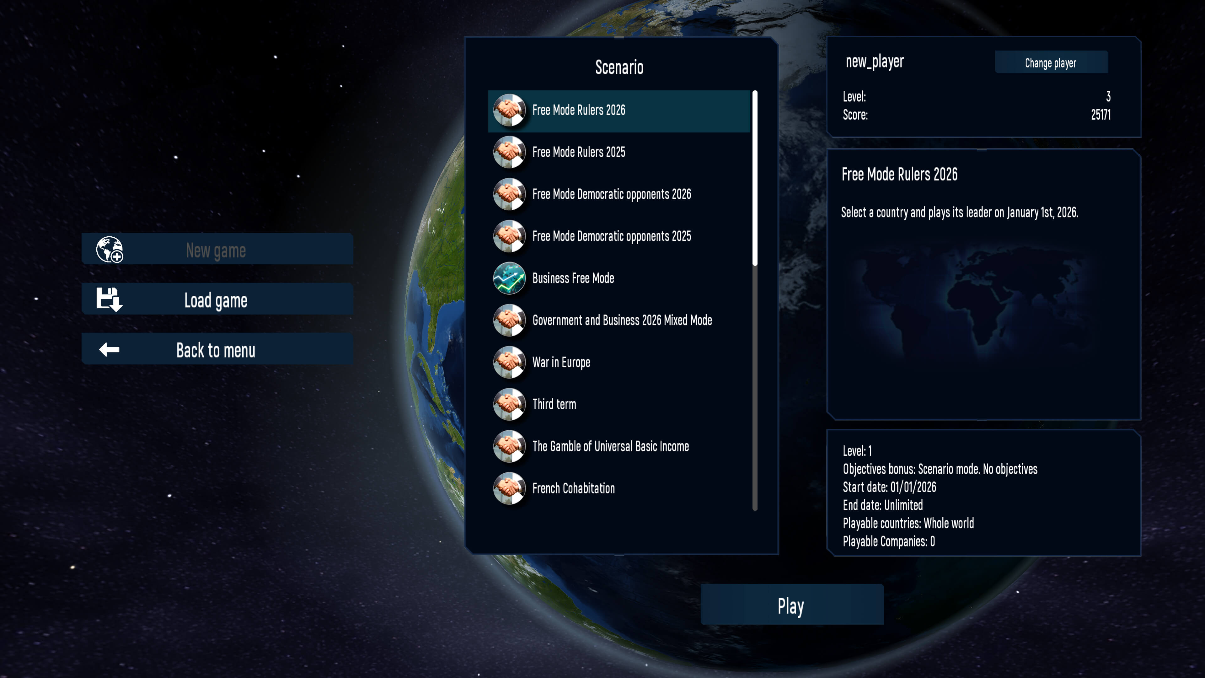 Picture of Geo-Political Simulator 2026 Edition Picture of Geo-Political Simulator 2026 Edition