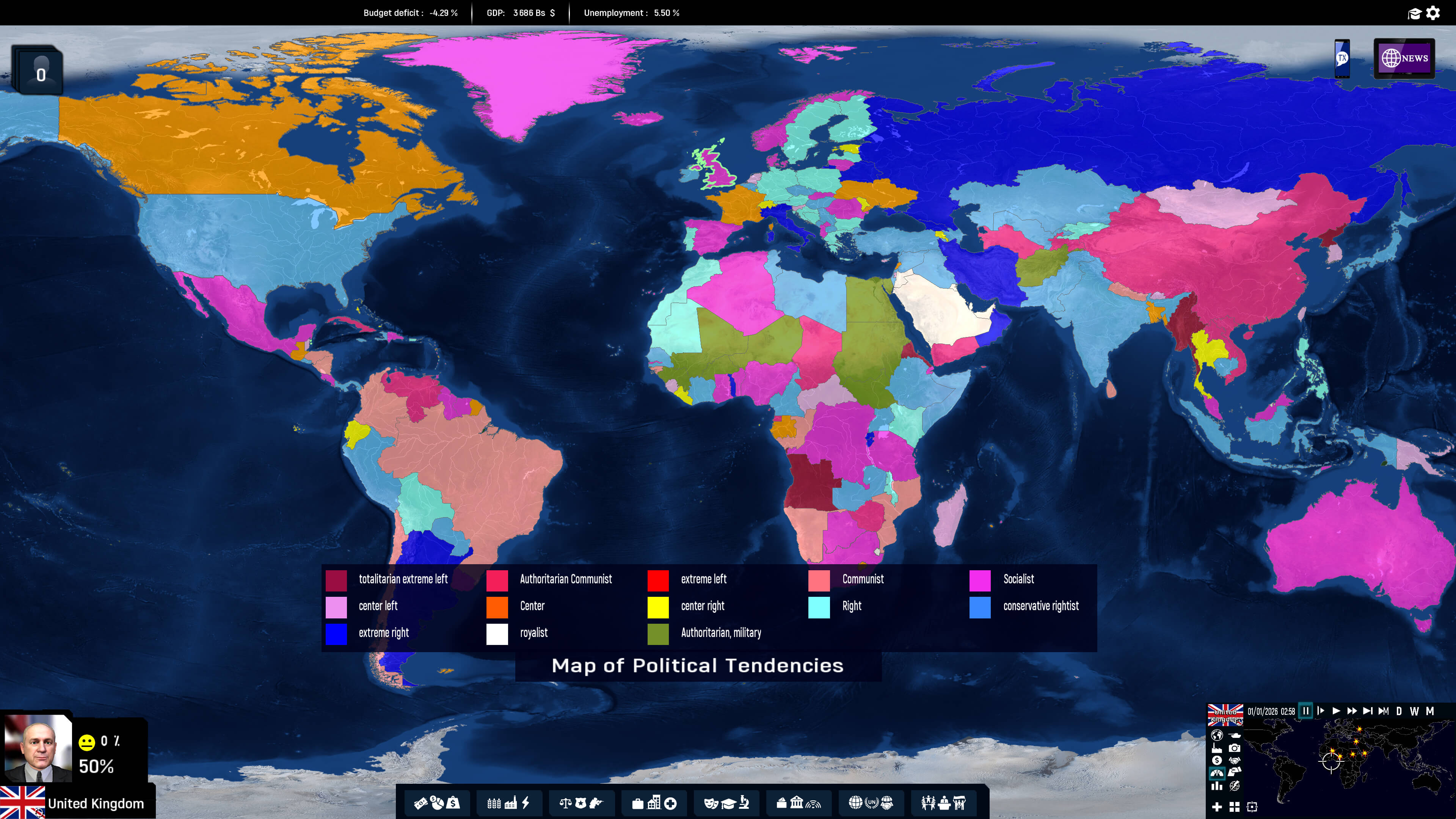 Picture of Geo-Political Simulator 2026 Edition Picture of Geo-Political Simulator 2026 Edition