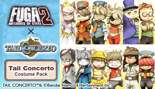 Picture of Fuga: Melodies of Steel 2 - Tail Concerto Costume Pack