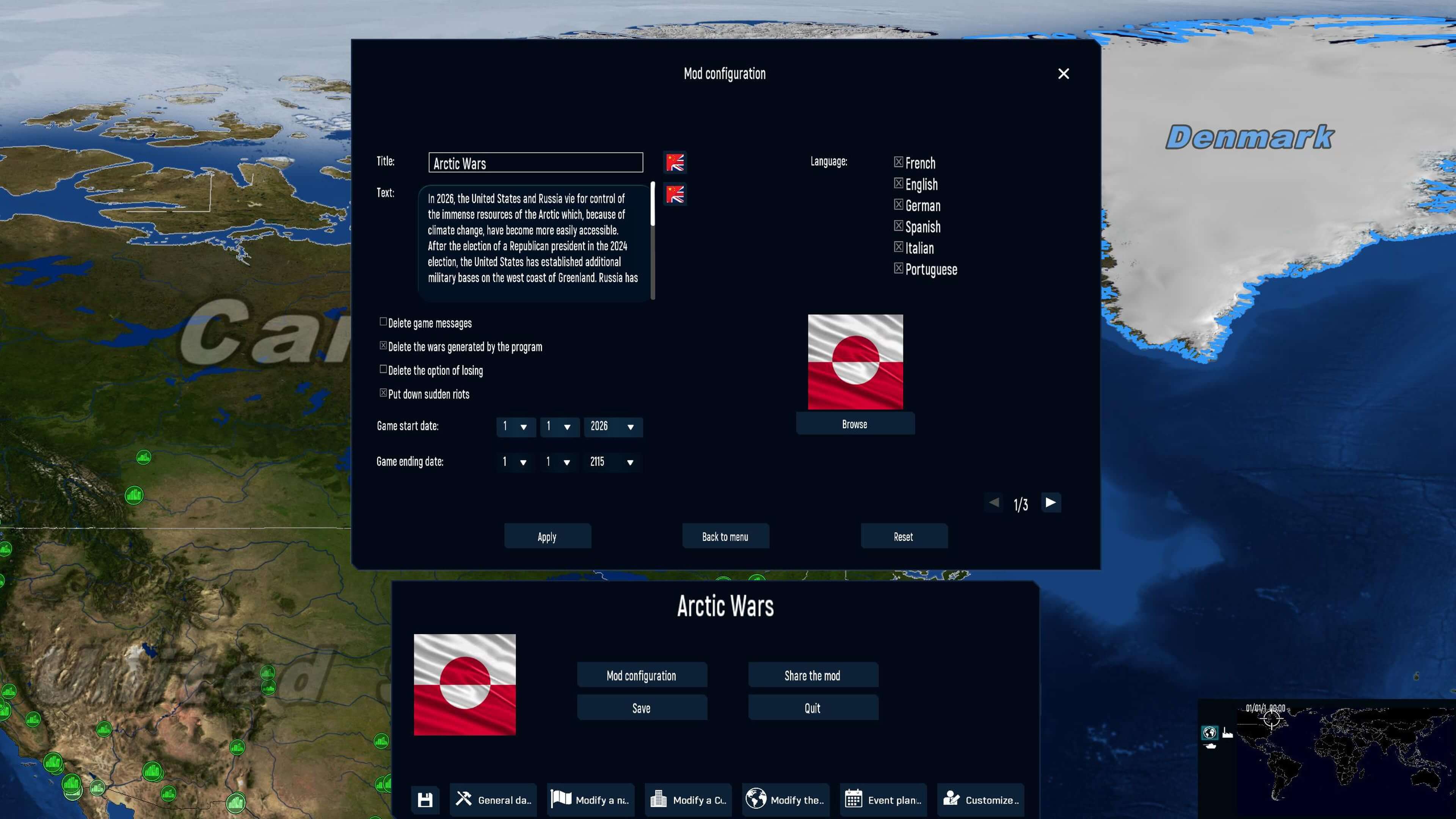 Picture of “Modding Tool” add-on for Geo-political Simulator 2026 Edition Picture of “Modding Tool” add-on for Geo-political Simulator 2026 Edition