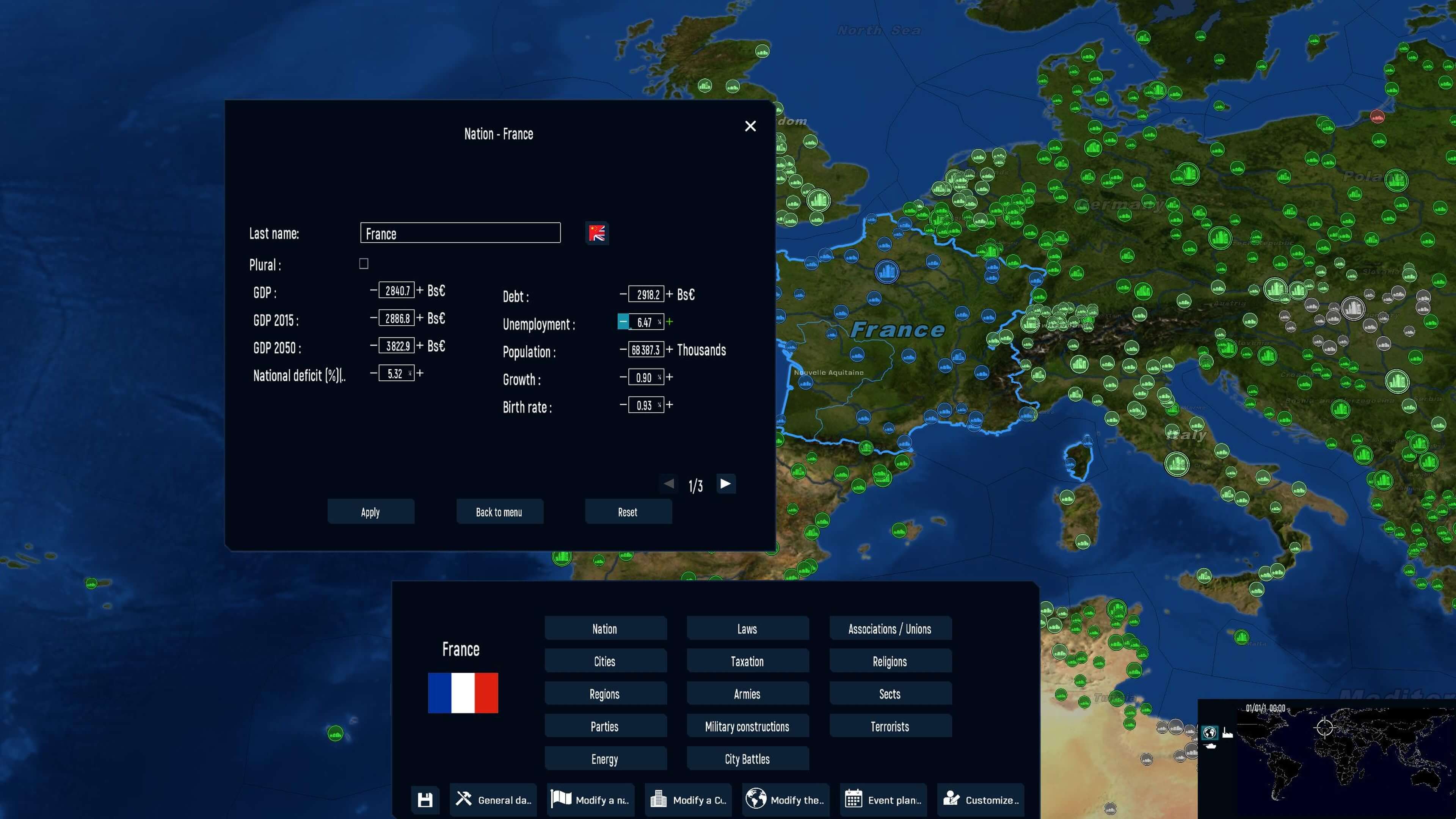 Picture of “Modding Tool” add-on for Geo-political Simulator 2026 Edition Picture of “Modding Tool” add-on for Geo-political Simulator 2026 Edition