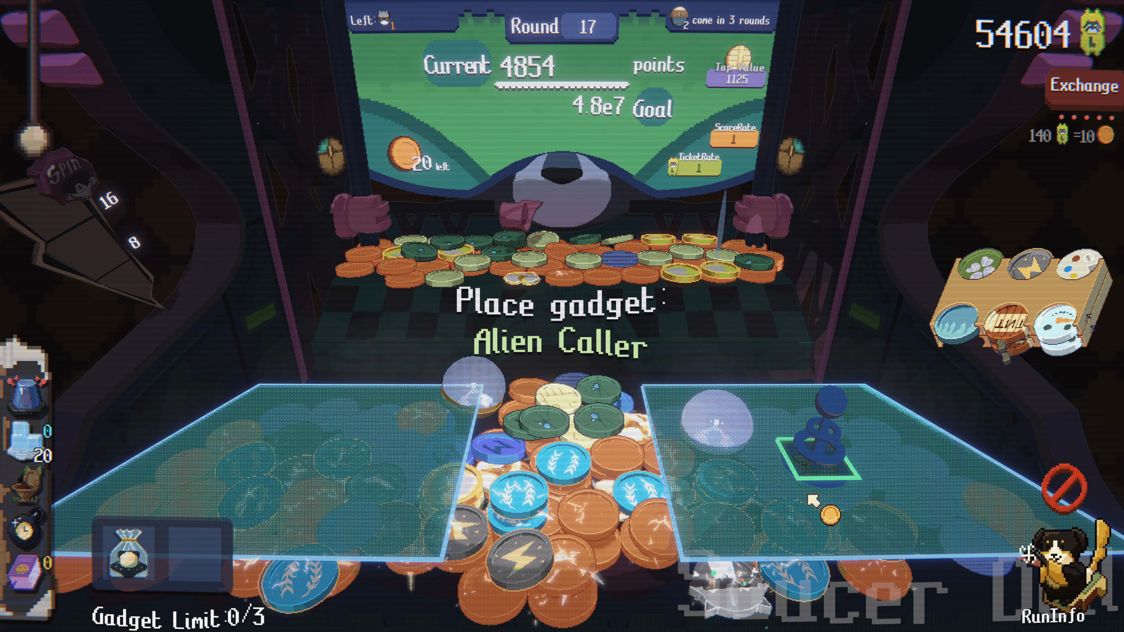 Picture of RACCOIN: Coin Pusher Roguelike Picture of RACCOIN: Coin Pusher Roguelike