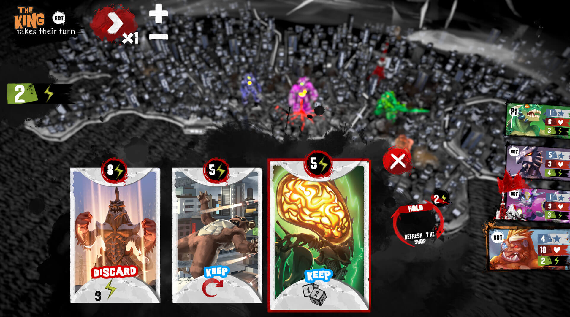 Picture of King of Tokyo - Richard Garfield Picture of King of Tokyo - Richard Garfield