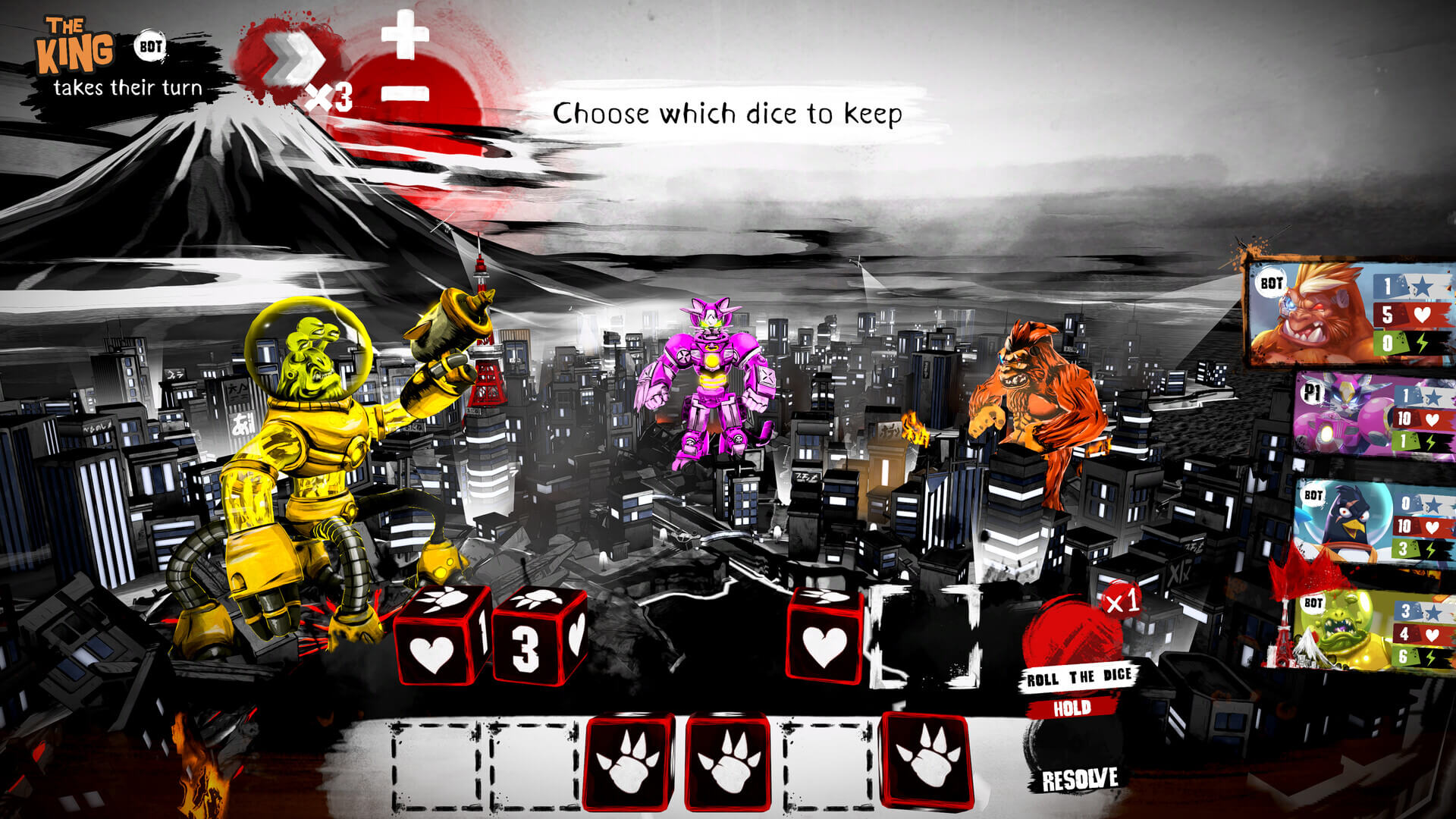 Picture of King of Tokyo - Richard Garfield Picture of King of Tokyo - Richard Garfield