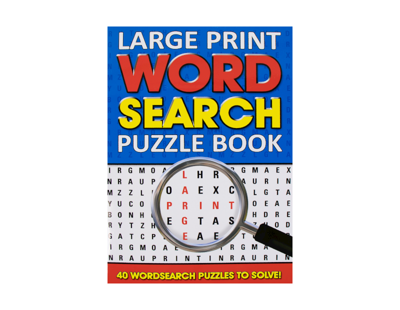 Large Print Word Search Puzzle Book Large Print Word Search Puzzle Book