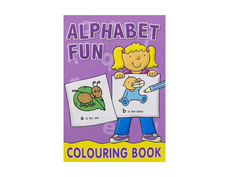 Alphabet & Number Colouring Book Alphabet & Number Colouring Book