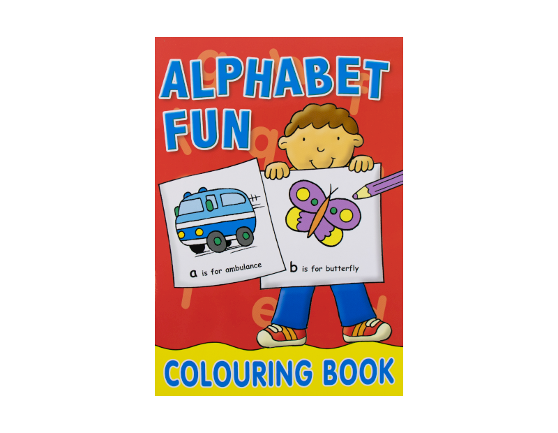 Alphabet & Number Colouring Book Alphabet & Number Colouring Book