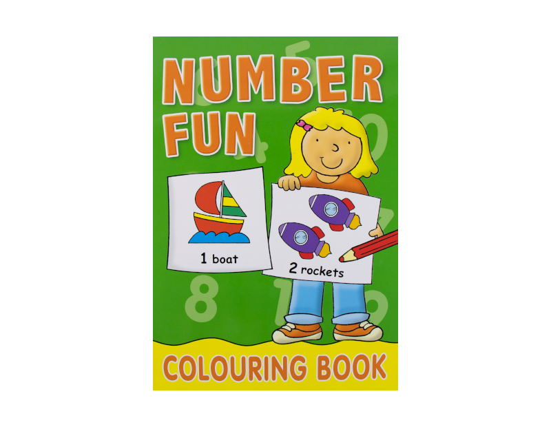 Alphabet & Number Colouring Book Alphabet & Number Colouring Book