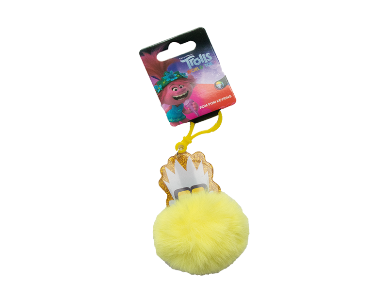 Trolls Pom Pom Key Ring Trolls Pom Pom Key Ring