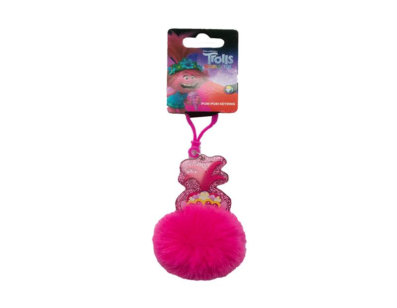 Trolls Pom Pom Key Ring Trolls Pom Pom Key Ring