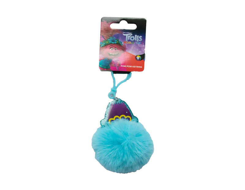 Trolls Pom Pom Key Ring Trolls Pom Pom Key Ring