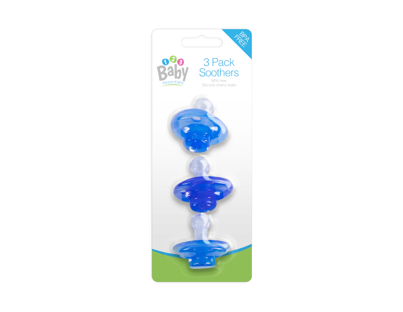Baby Soothers - 3 Pack Baby Soothers - 3 Pack