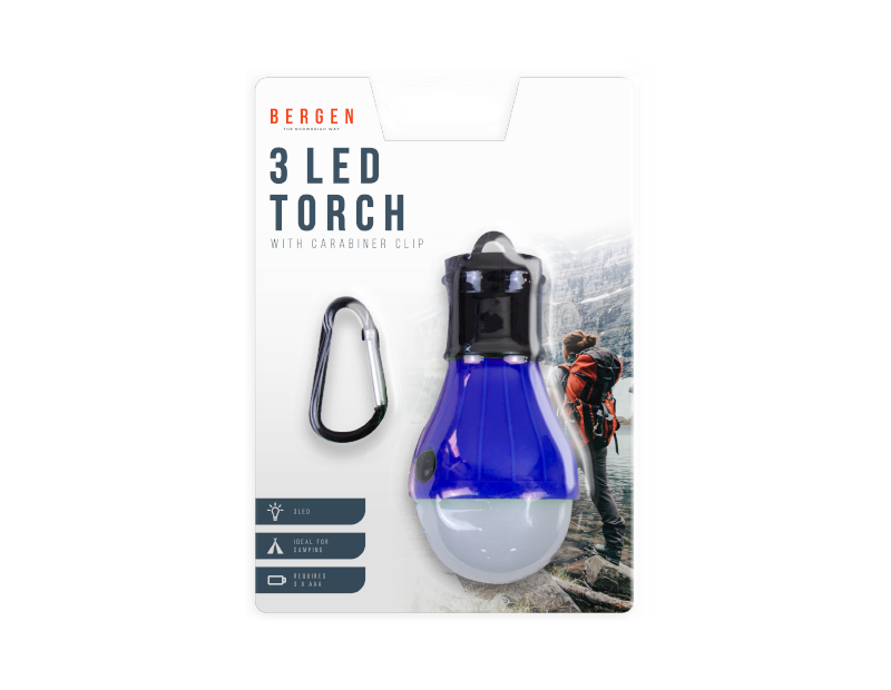 LED Torch With Carabiner LED Torch With Carabiner