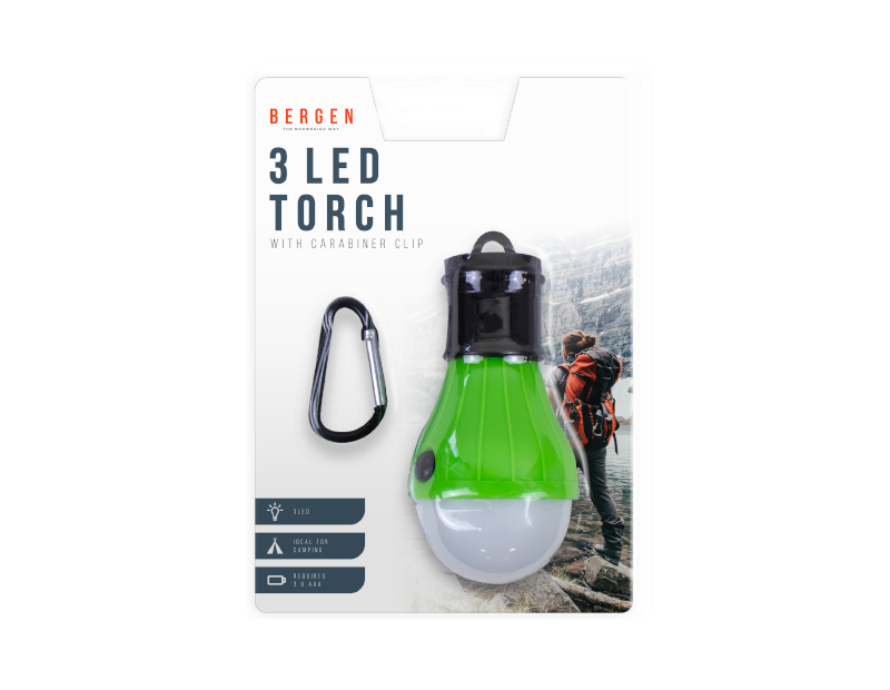 LED Torch With Carabiner LED Torch With Carabiner