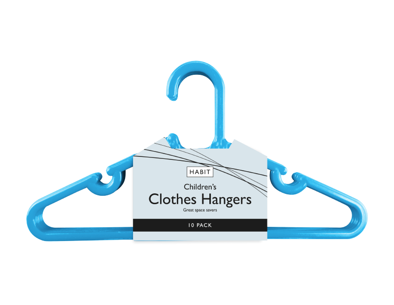 Childrens Clothes Hangers - 10 Pack Childrens Clothes Hangers - 10 Pack