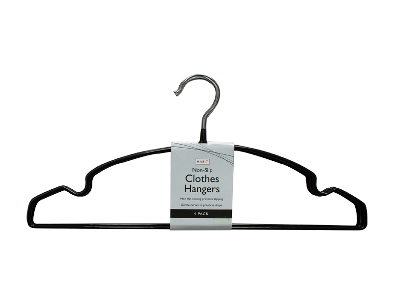 Non-slip Clothes Hangers - 4 Pack Non-slip Clothes Hangers - 4 Pack