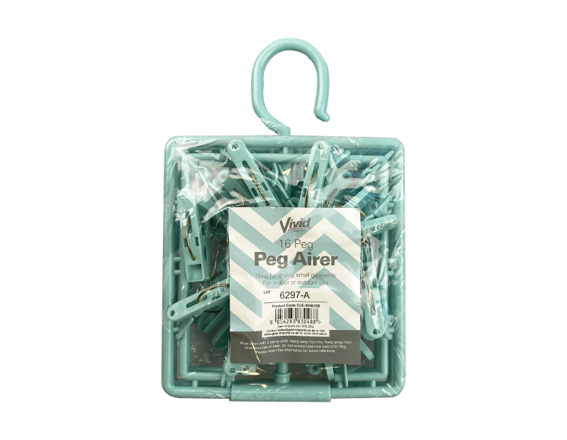 Foldable Plastic Peg Airer - Trend Foldable Plastic Peg Airer - Trend