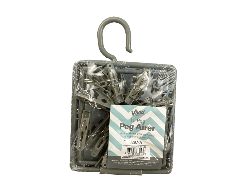 Foldable Plastic Peg Airer - Trend Foldable Plastic Peg Airer - Trend